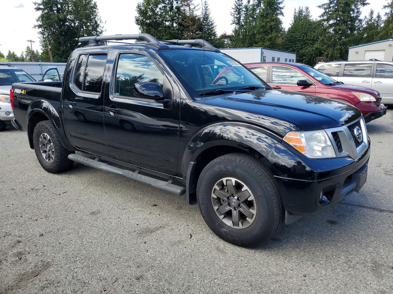 2015 Nissan Frontier Pro-4x Black vin: 1N6AD0EV8FN707238