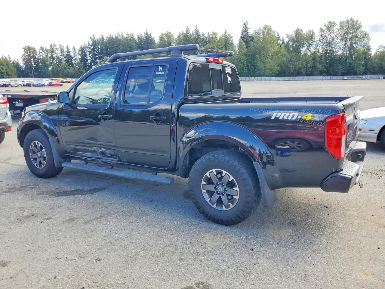 2015 Nissan Frontier Pro-4x Black vin: 1N6AD0EV8FN707238