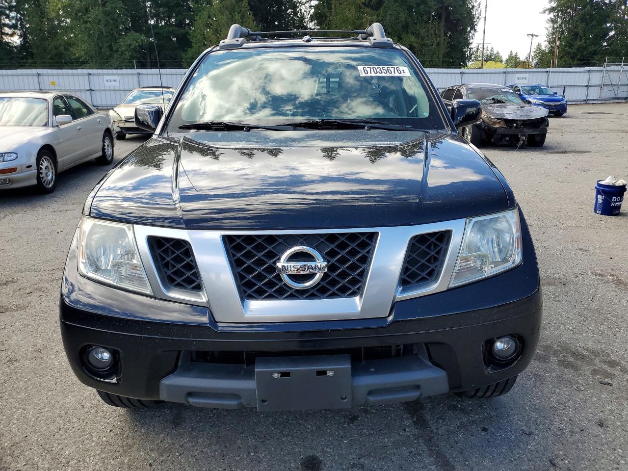 2015 Nissan Frontier Pro-4x Black vin: 1N6AD0EV8FN707238