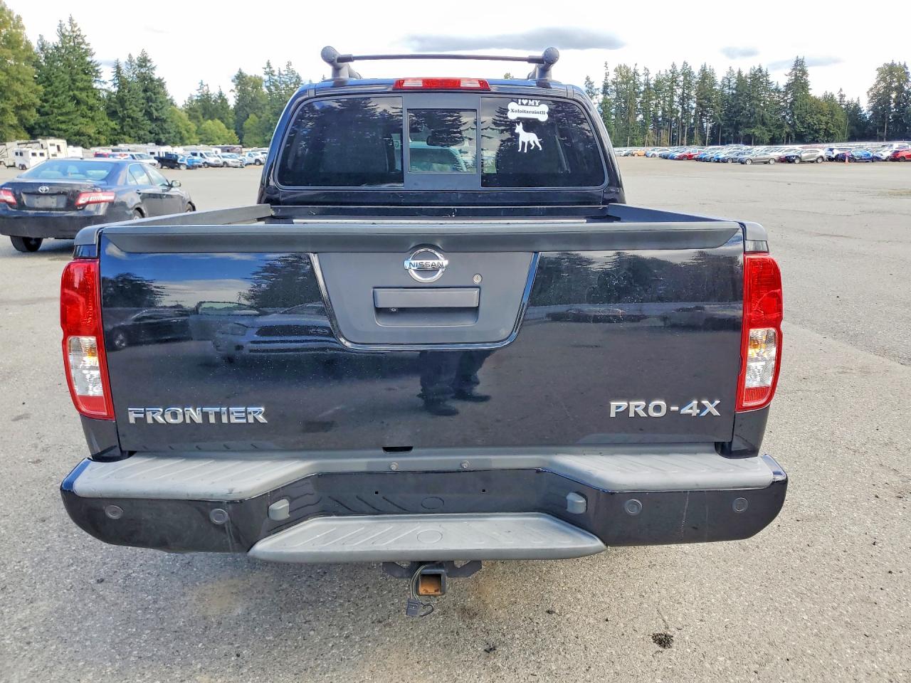 2015 Nissan Frontier Pro-4x Black vin: 1N6AD0EV8FN707238
