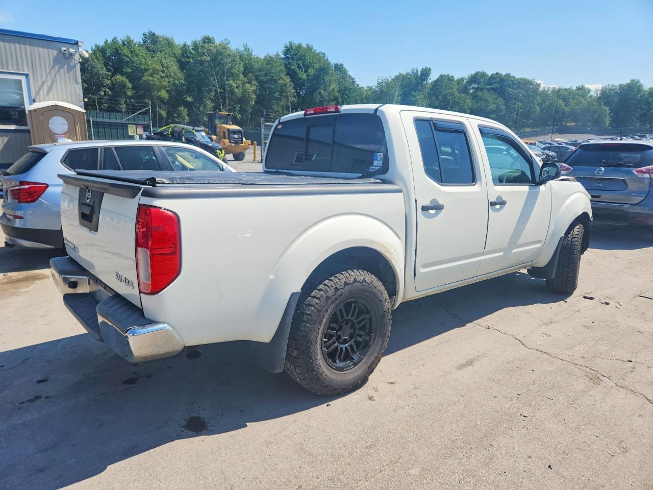 2015 Nissan Frontier Sv White vin: 1N6AD0EV8FN716005