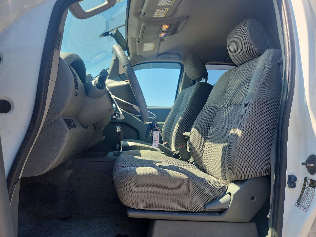 2015 Nissan Frontier Sv White vin: 1N6AD0EV8FN716005