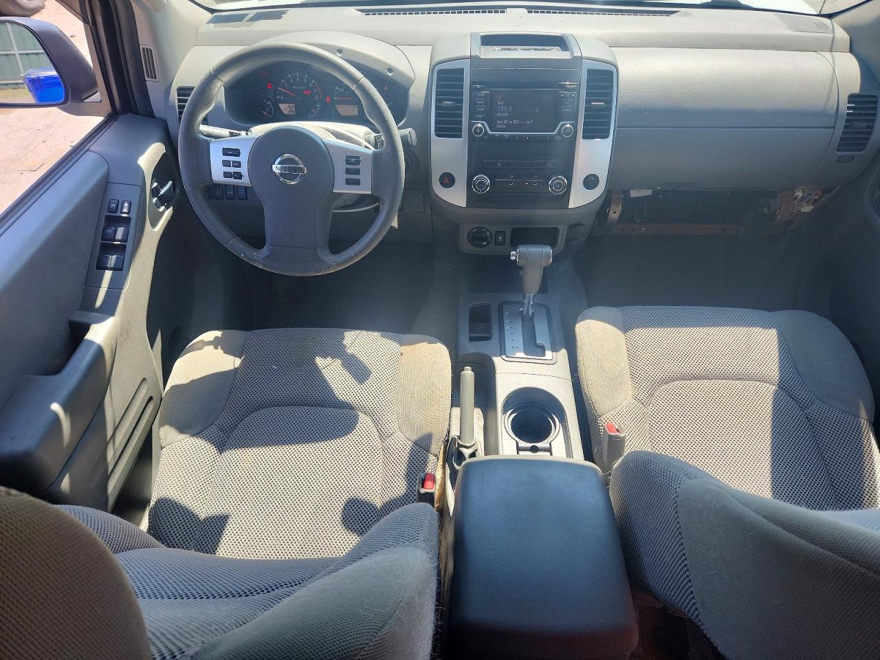 2015 Nissan Frontier Sv White vin: 1N6AD0EV8FN716005