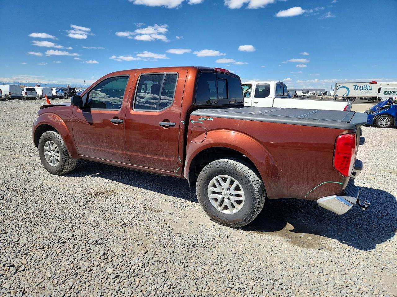 2016 Nissan Frontier Sv Brown vin: 1N6AD0EV8GN793975