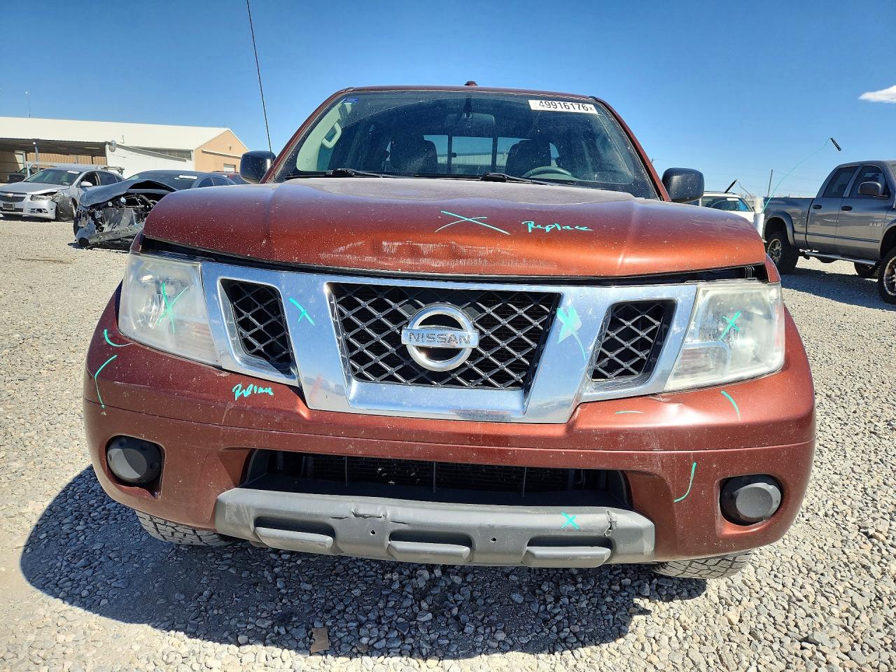 2016 Nissan Frontier Sv Brown vin: 1N6AD0EV8GN793975