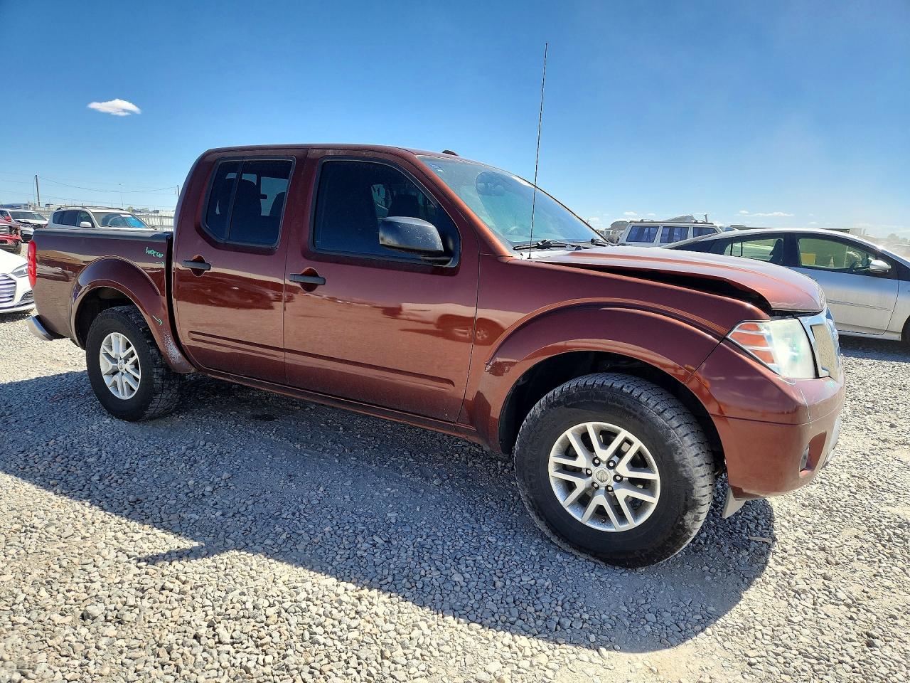 2016 Nissan Frontier Sv Brown vin: 1N6AD0EV8GN793975