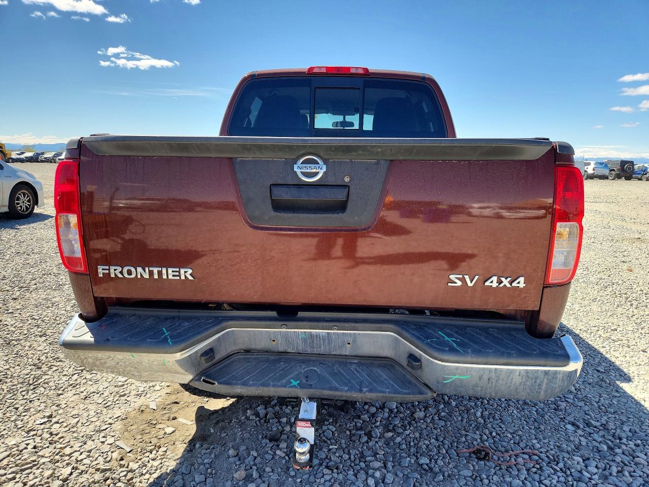 2016 Nissan Frontier Sv Brown vin: 1N6AD0EV8GN793975