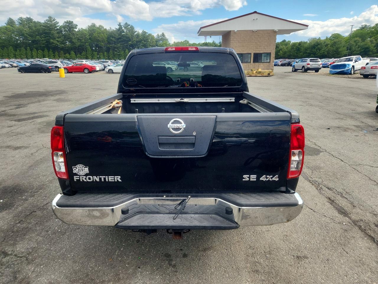 2010 Nissan Frontier Se V6 Black vin: 1N6AD0EV9AC417207