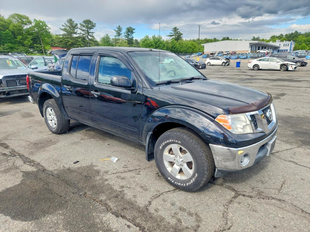 2010 Nissan Frontier Se V6 Black vin: 1N6AD0EV9AC417207
