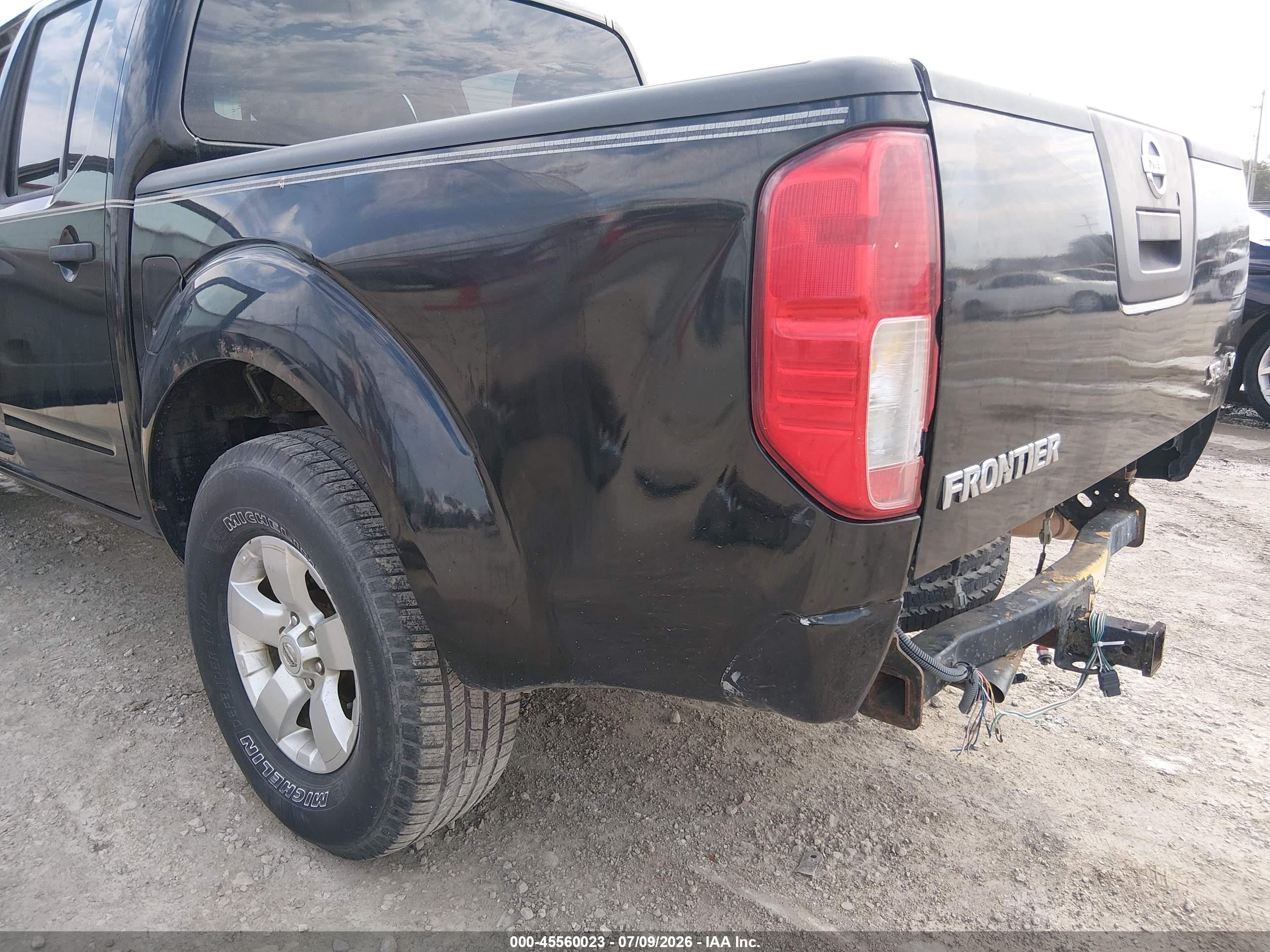 2010 Nissan Frontier Se Black vin: 1N6AD0EV9AC424092