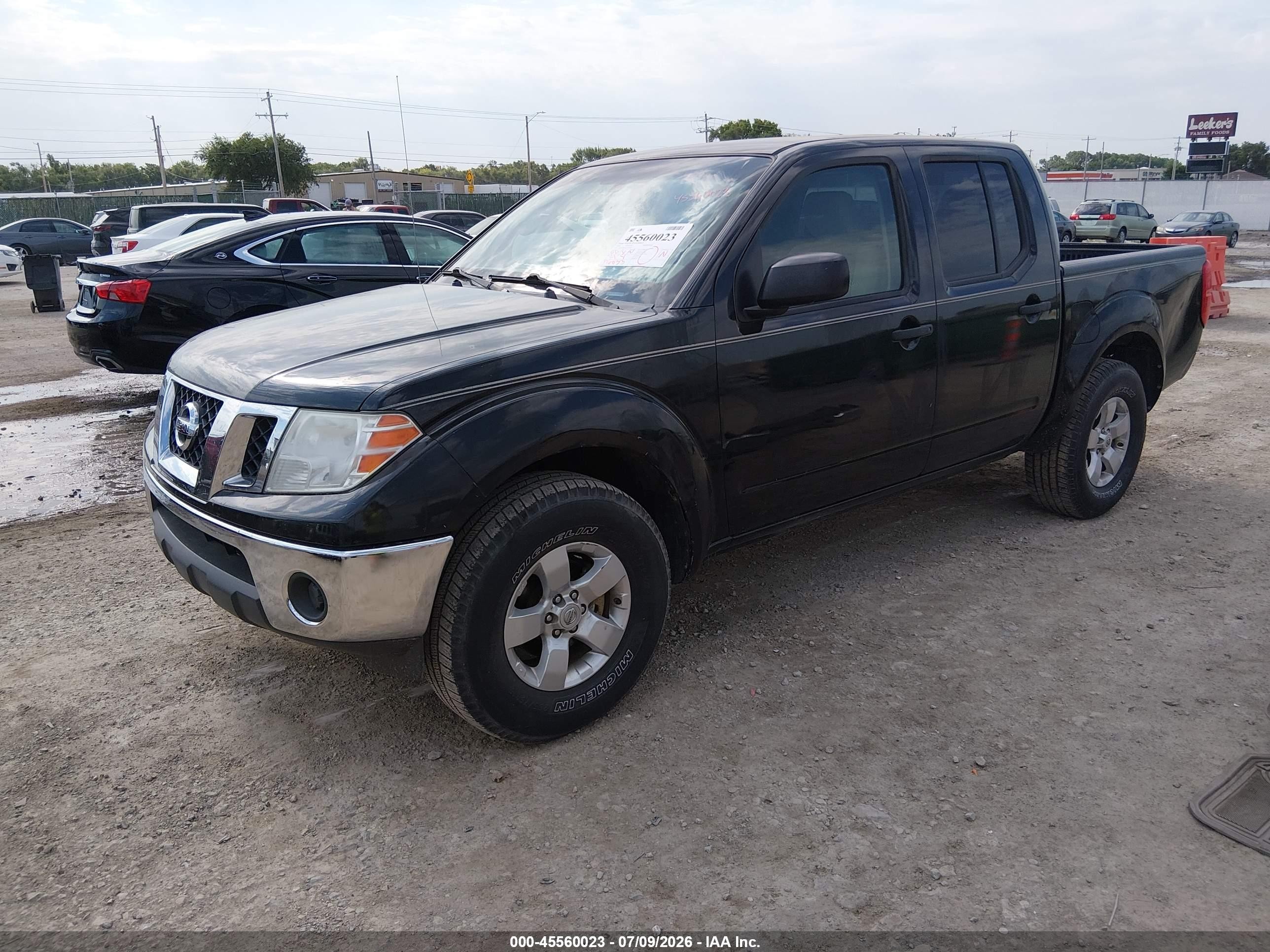 2010 Nissan Frontier Se Black vin: 1N6AD0EV9AC424092