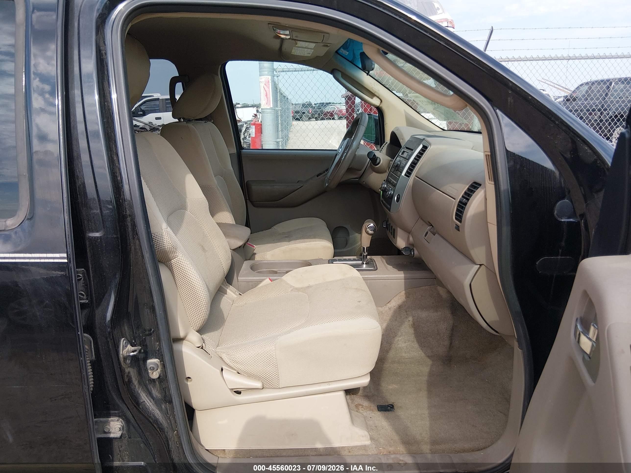 2010 Nissan Frontier Se Black vin: 1N6AD0EV9AC424092