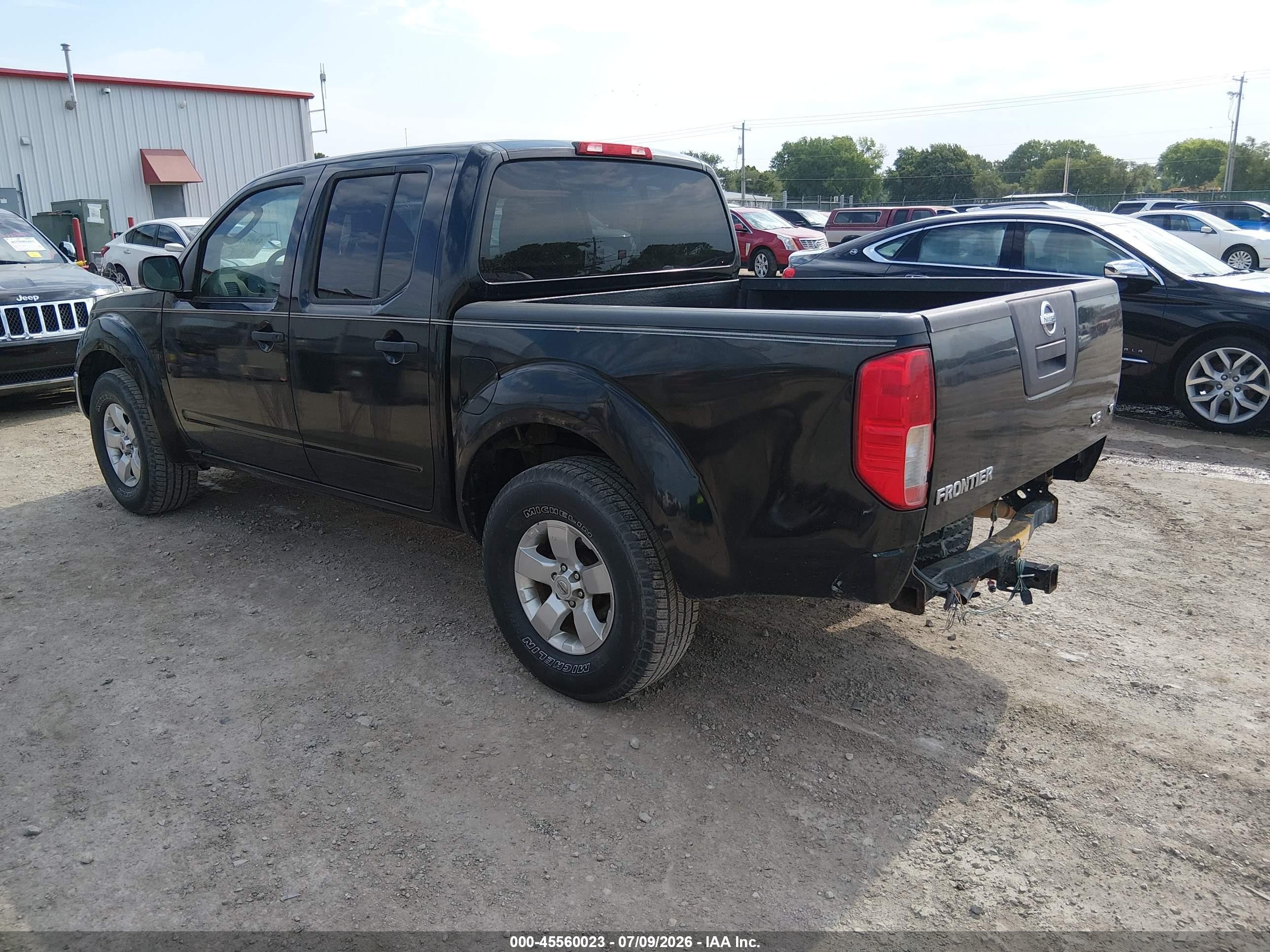 2010 Nissan Frontier Se Black vin: 1N6AD0EV9AC424092