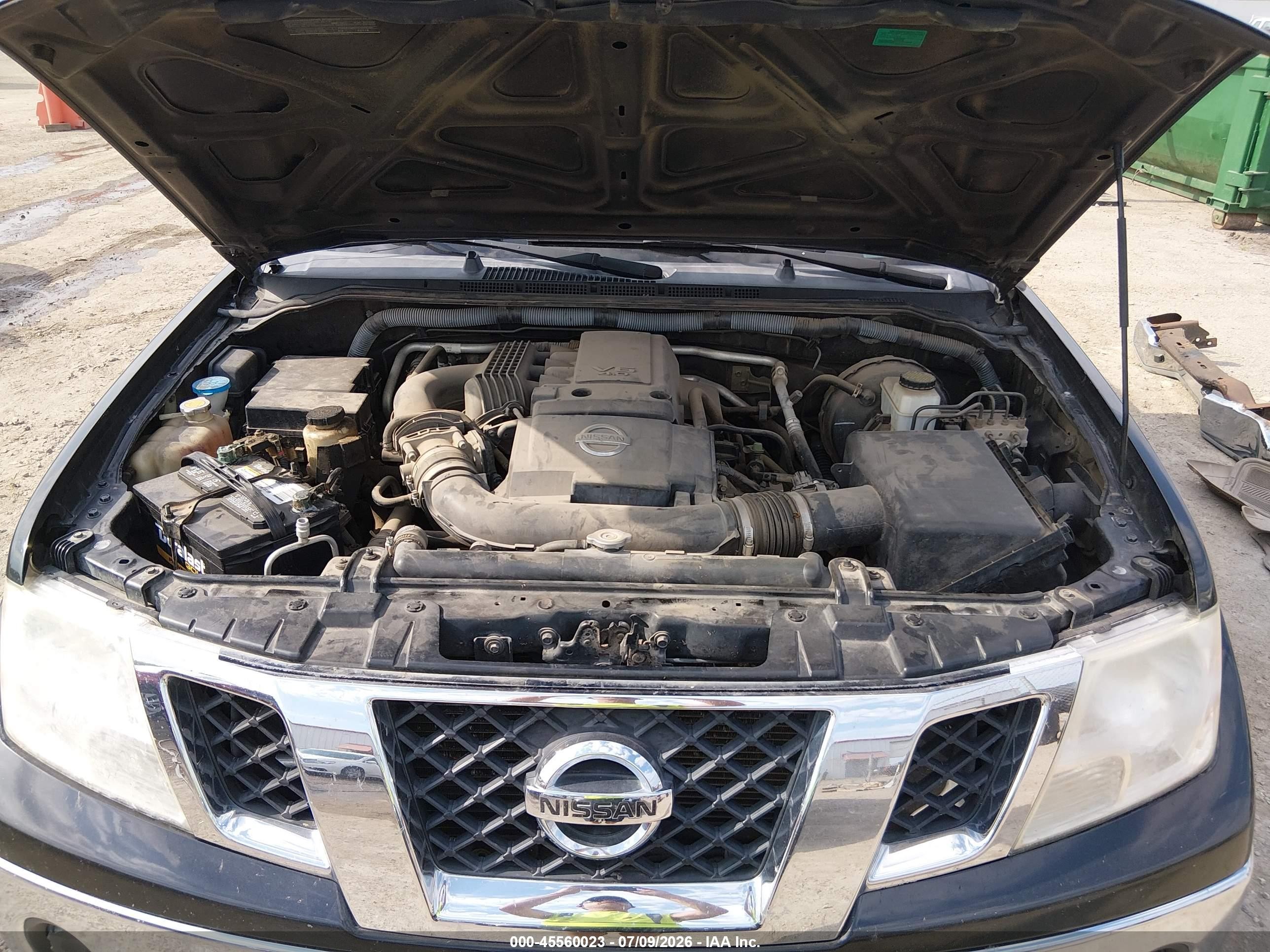 2010 Nissan Frontier Se Black vin: 1N6AD0EV9AC424092