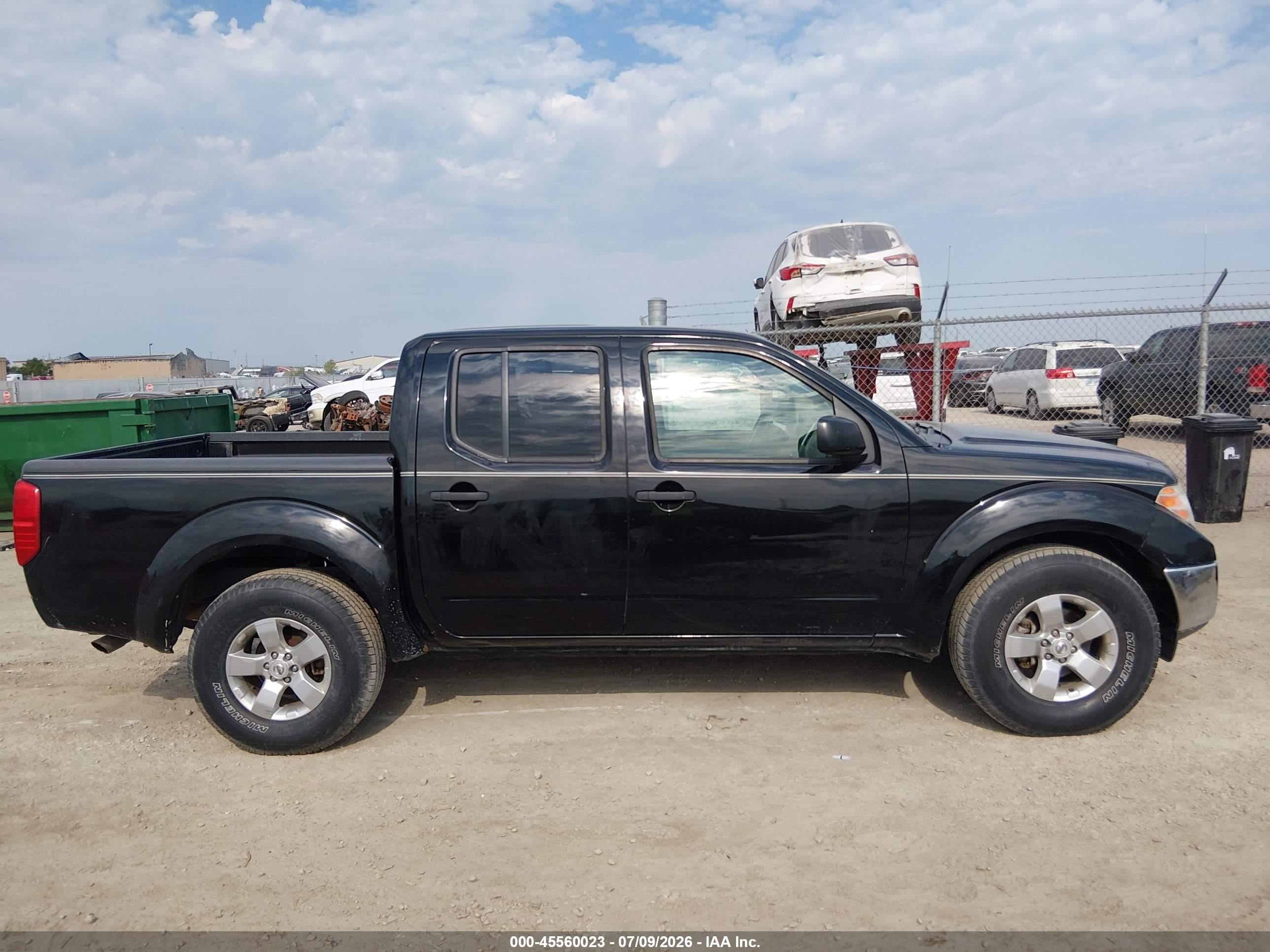2010 Nissan Frontier Se Black vin: 1N6AD0EV9AC424092