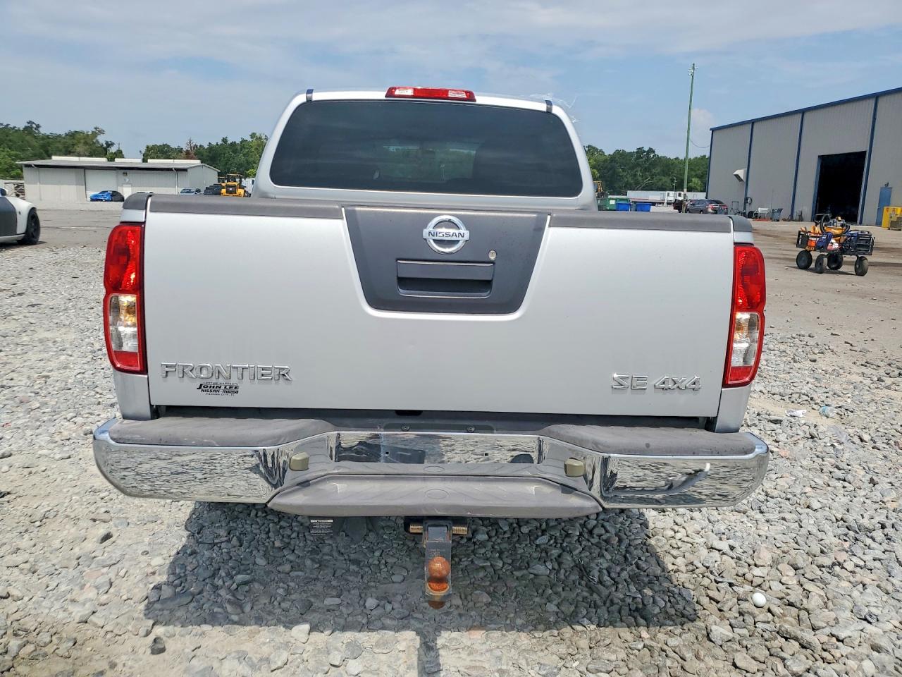 2010 Nissan Frontier Se V6 Silver vin: 1N6AD0EV9AC440230