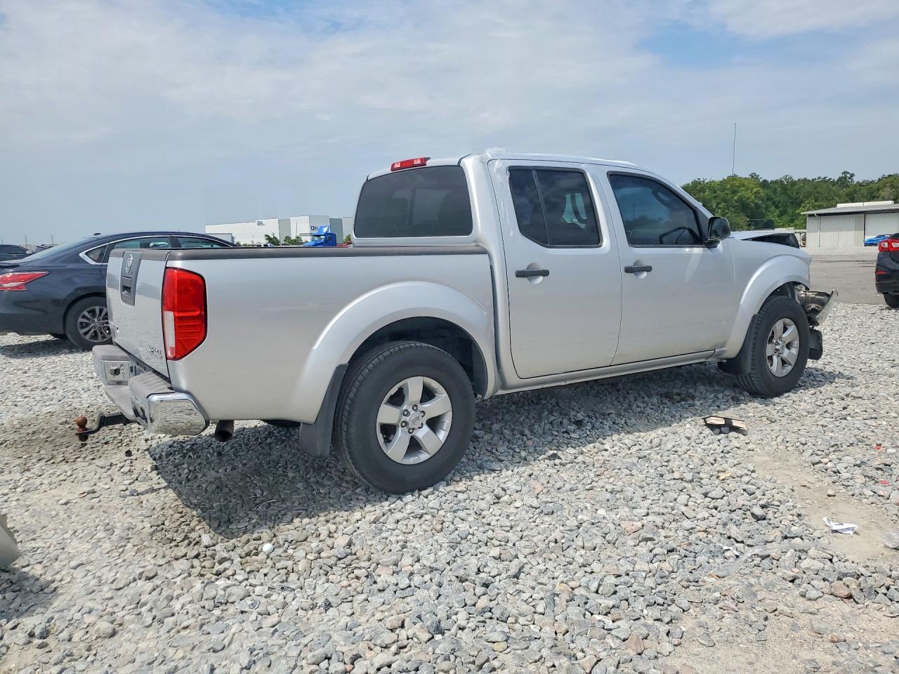 2010 Nissan Frontier Se V6 Silver vin: 1N6AD0EV9AC440230