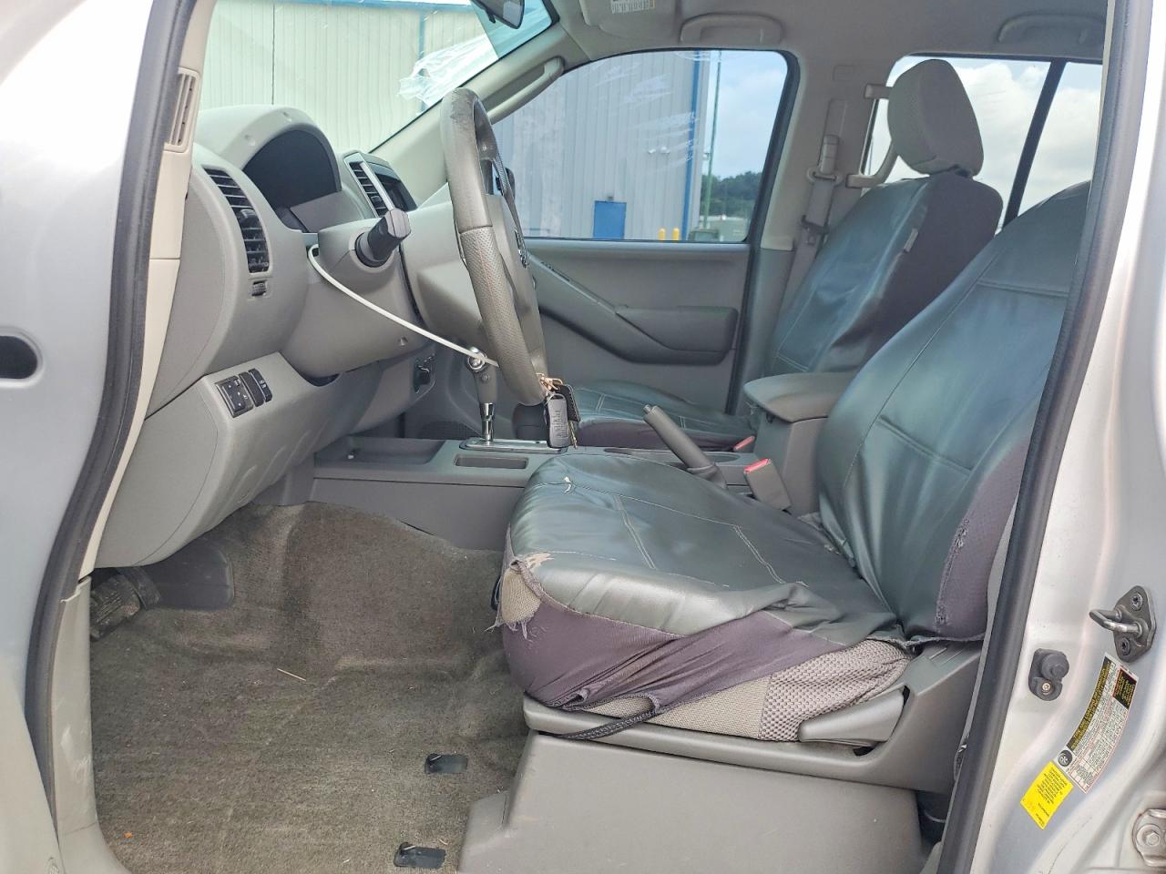 2010 Nissan Frontier Se V6 Silver vin: 1N6AD0EV9AC440230