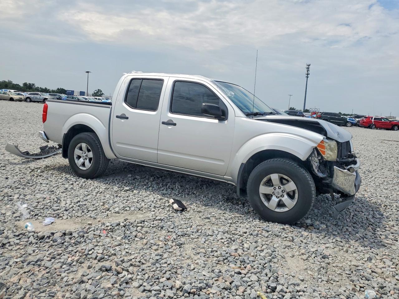 2010 Nissan Frontier Se V6 Silver vin: 1N6AD0EV9AC440230