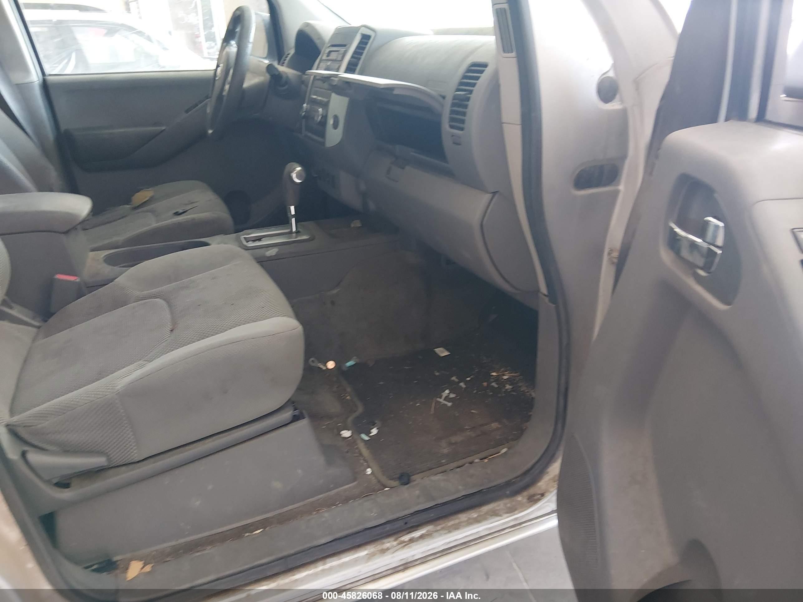 2010 Nissan Frontier Se Silver vin: 1N6AD0EV9AC444777