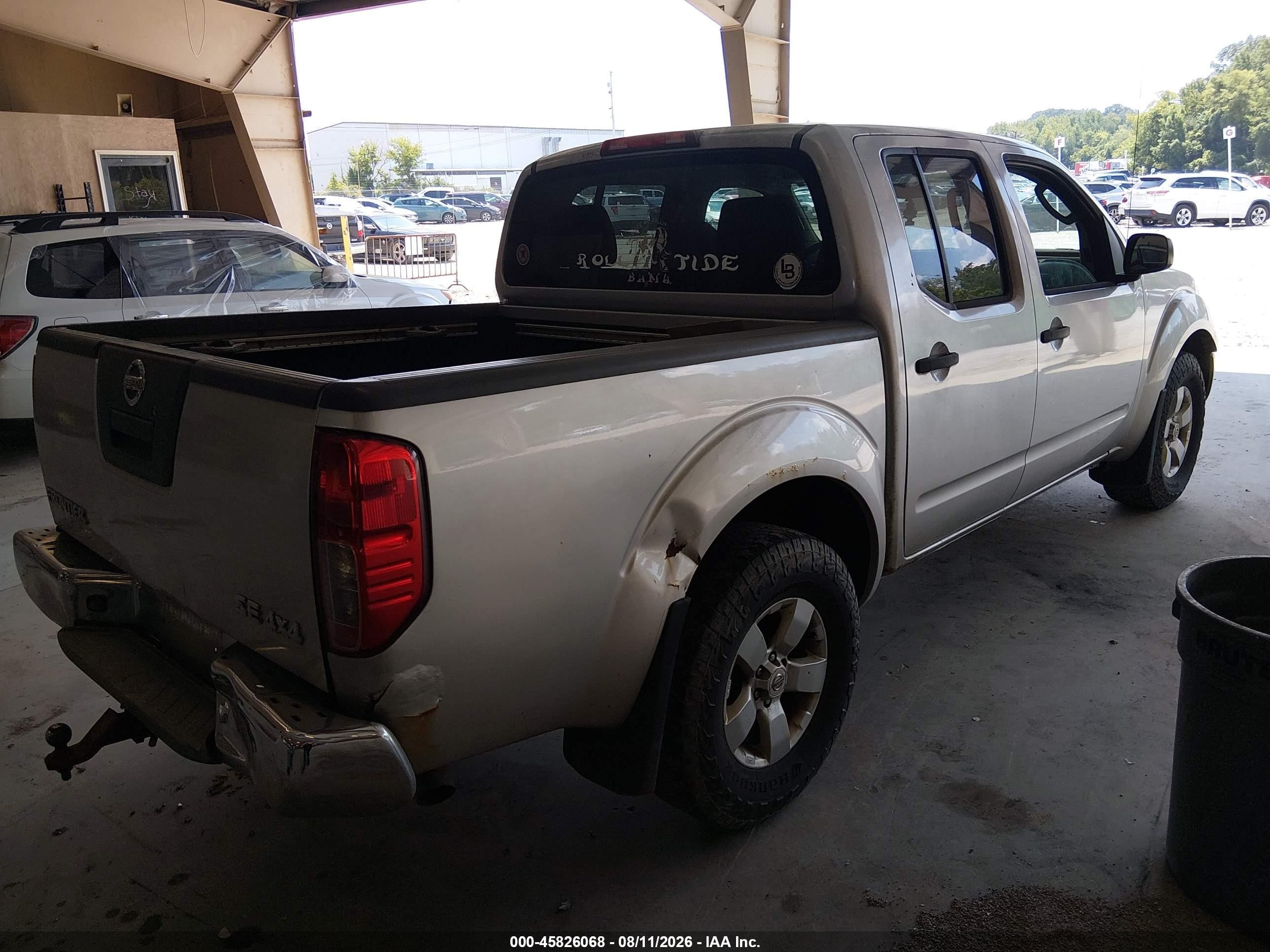 2010 Nissan Frontier Se Silver vin: 1N6AD0EV9AC444777