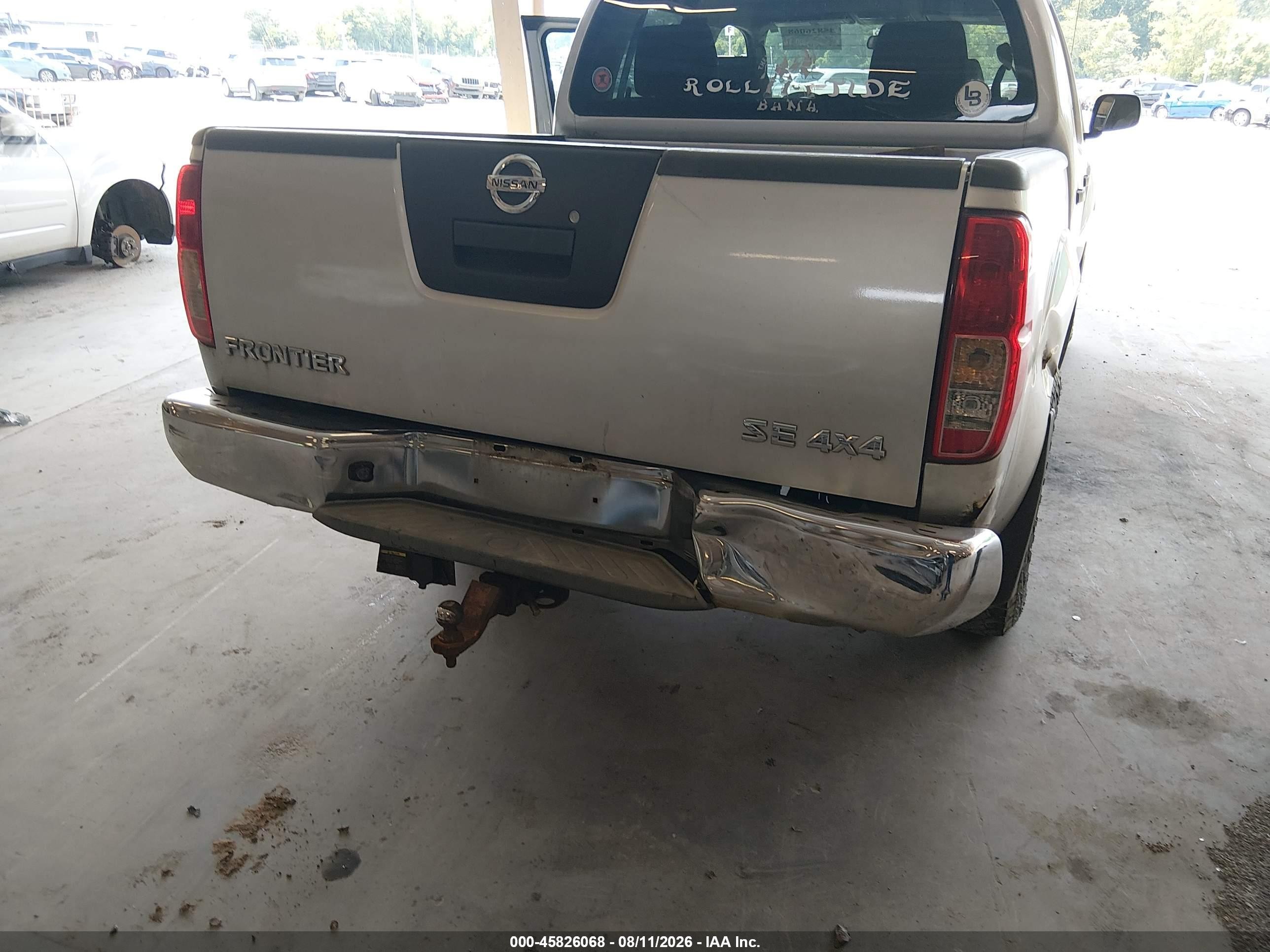 2010 Nissan Frontier Se Silver vin: 1N6AD0EV9AC444777