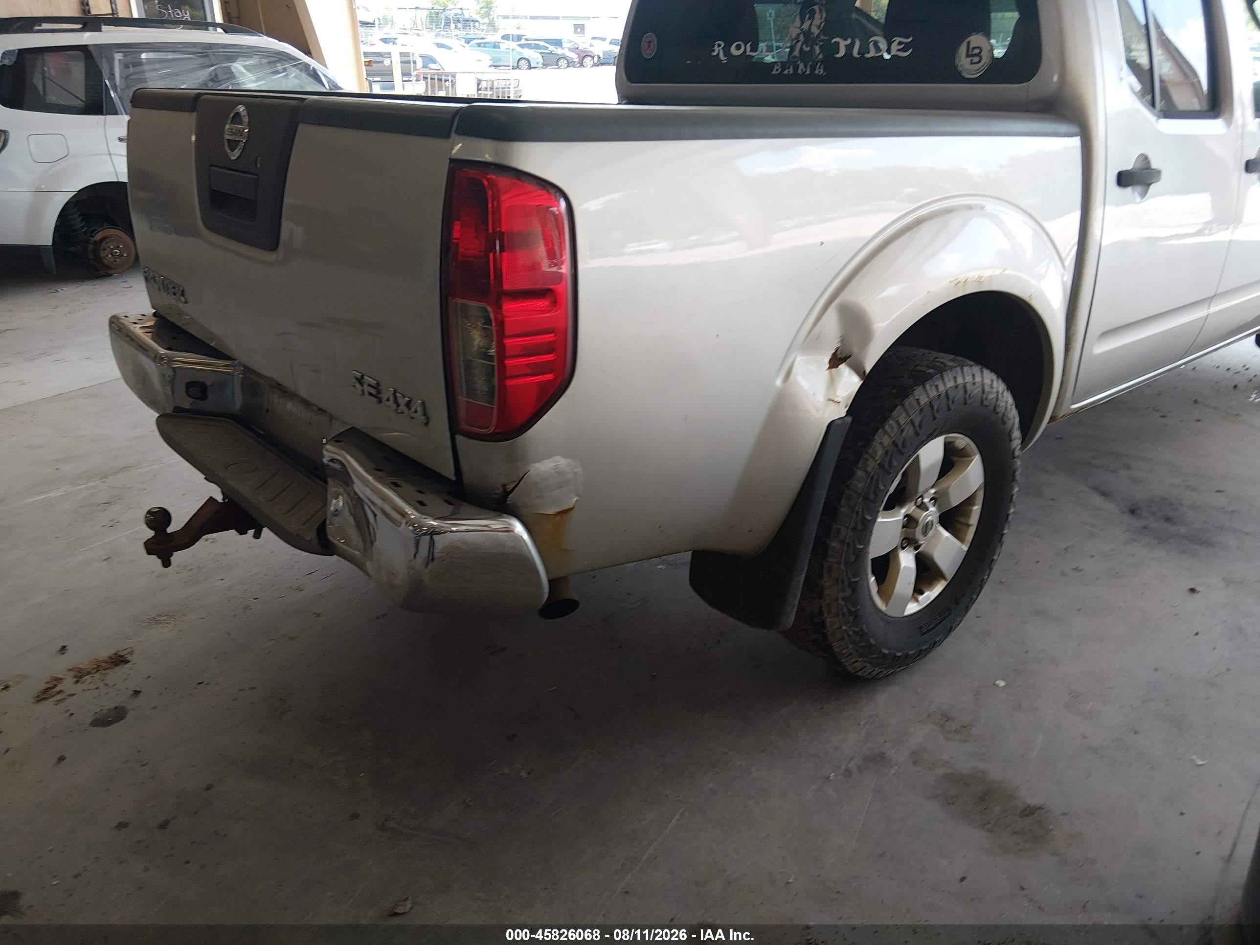 2010 Nissan Frontier Se Silver vin: 1N6AD0EV9AC444777