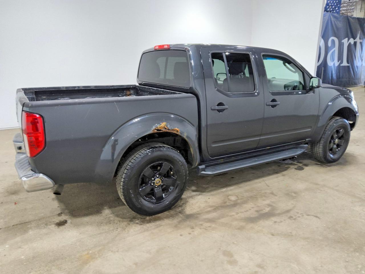 2011 Nissan Frontier S Charcoal vin: 1N6AD0EV9BC403843