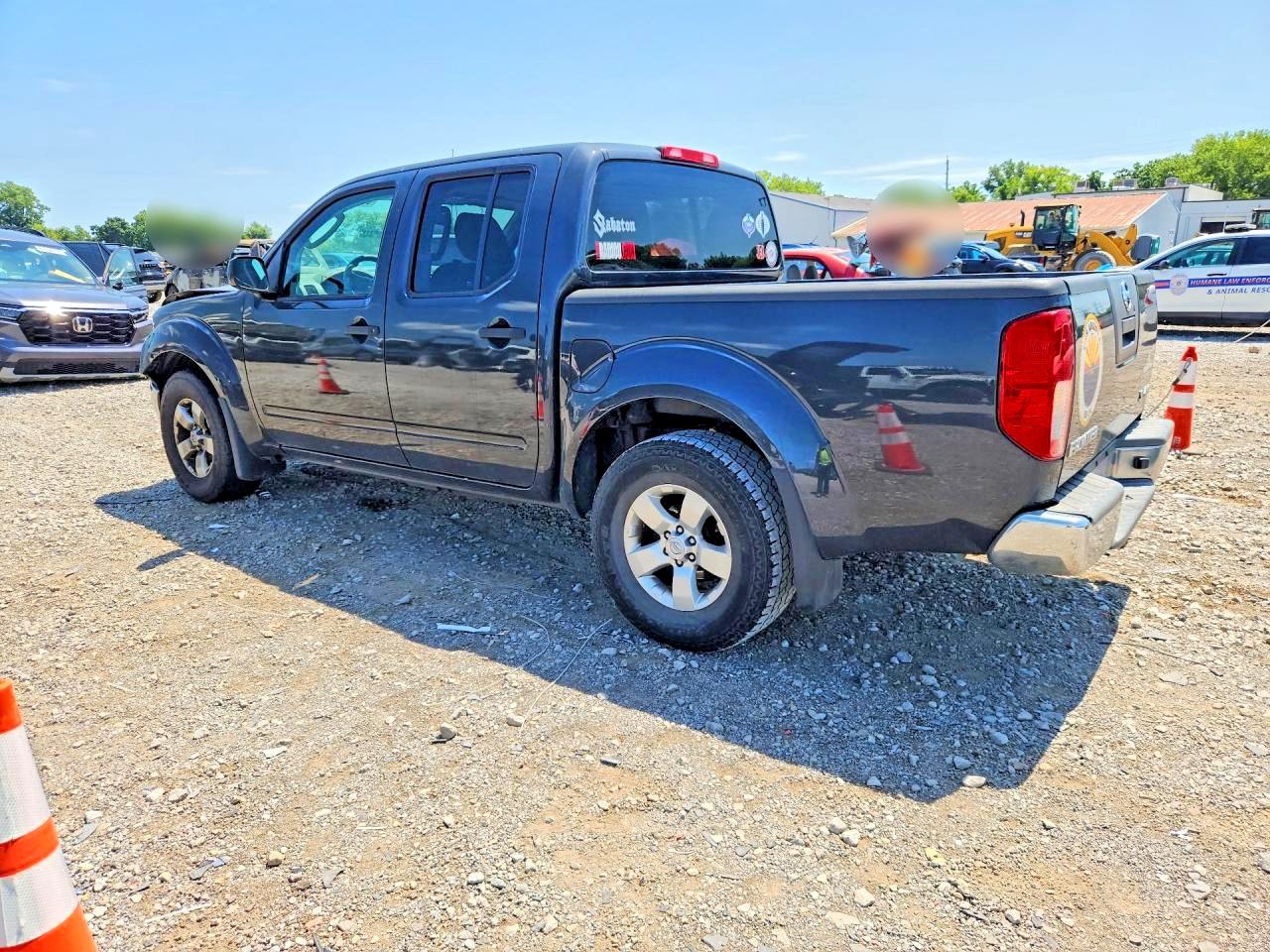 2011 Nissan Frontier S Charcoal vin: 1N6AD0EV9BC427981