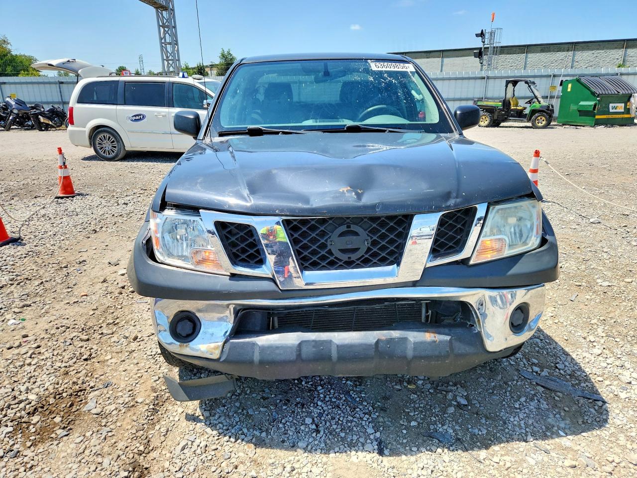 2011 Nissan Frontier S Charcoal vin: 1N6AD0EV9BC427981