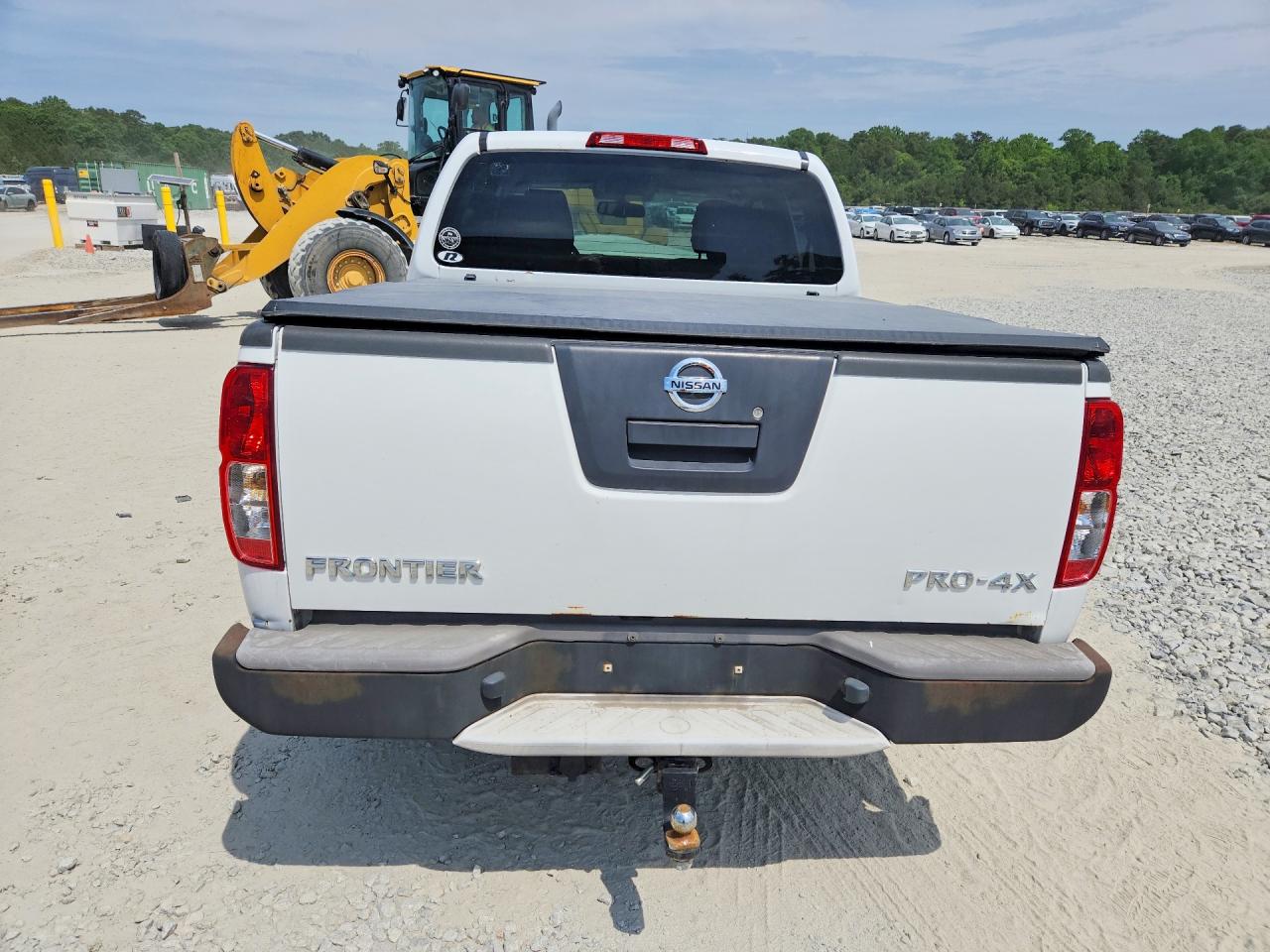 2011 Nissan Frontier S White vin: 1N6AD0EV9BC440939
