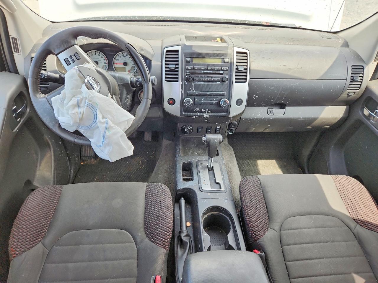 2011 Nissan Frontier S White vin: 1N6AD0EV9BC440939