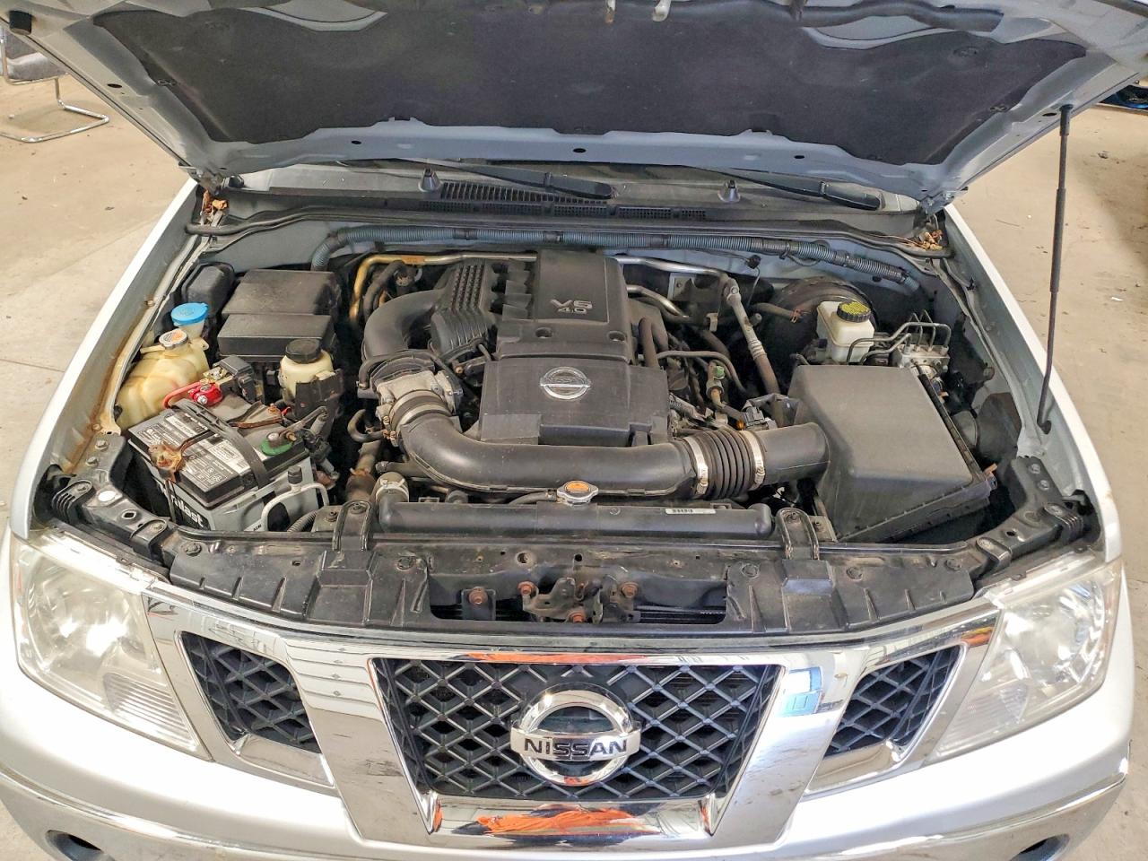 2011 Nissan Frontier S Silver vin: 1N6AD0EV9BC443033