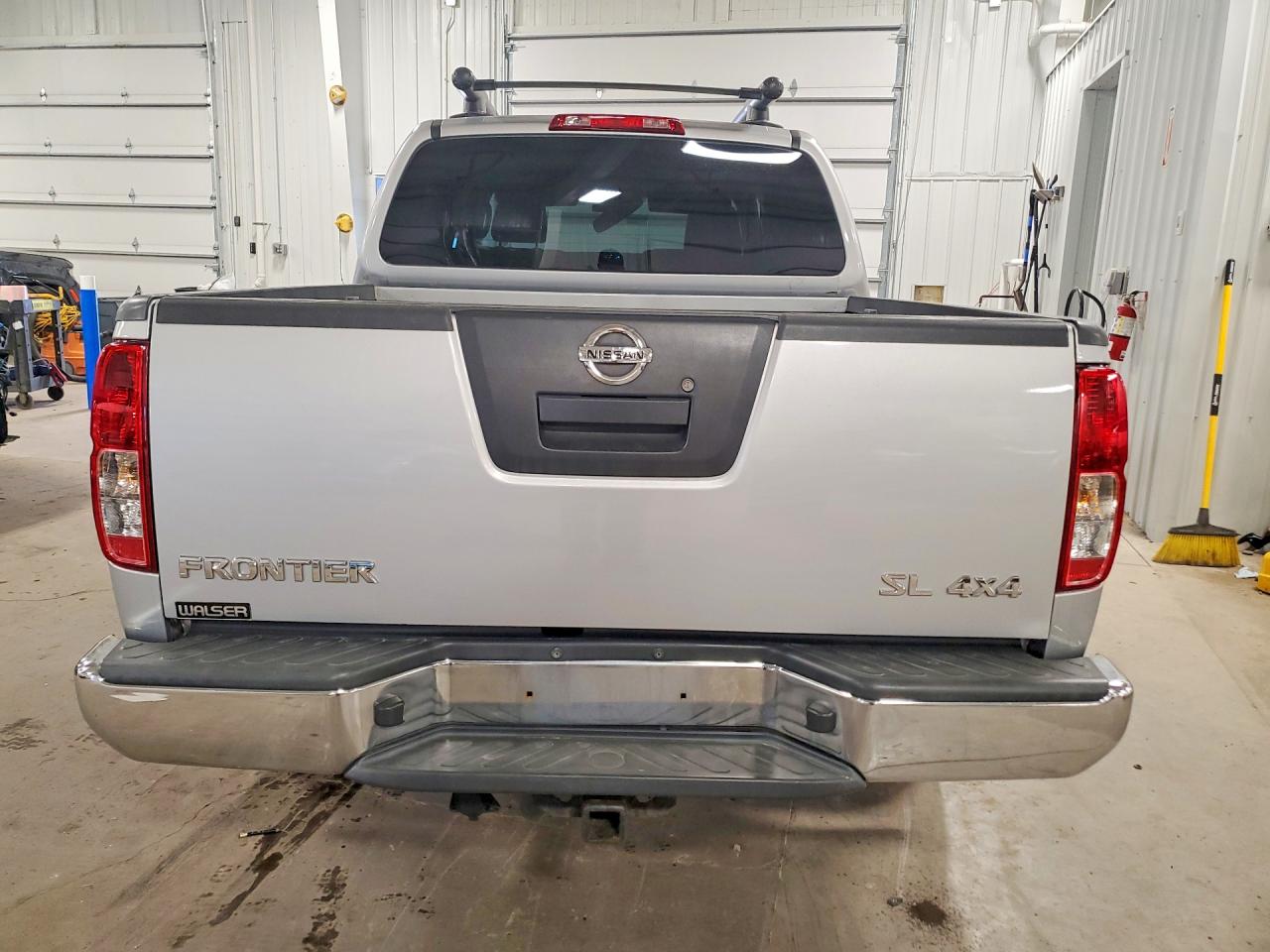 2011 Nissan Frontier S Silver vin: 1N6AD0EV9BC443033