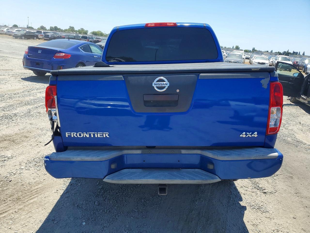 2012 Nissan Frontier S Blue vin: 1N6AD0EV9CC414598