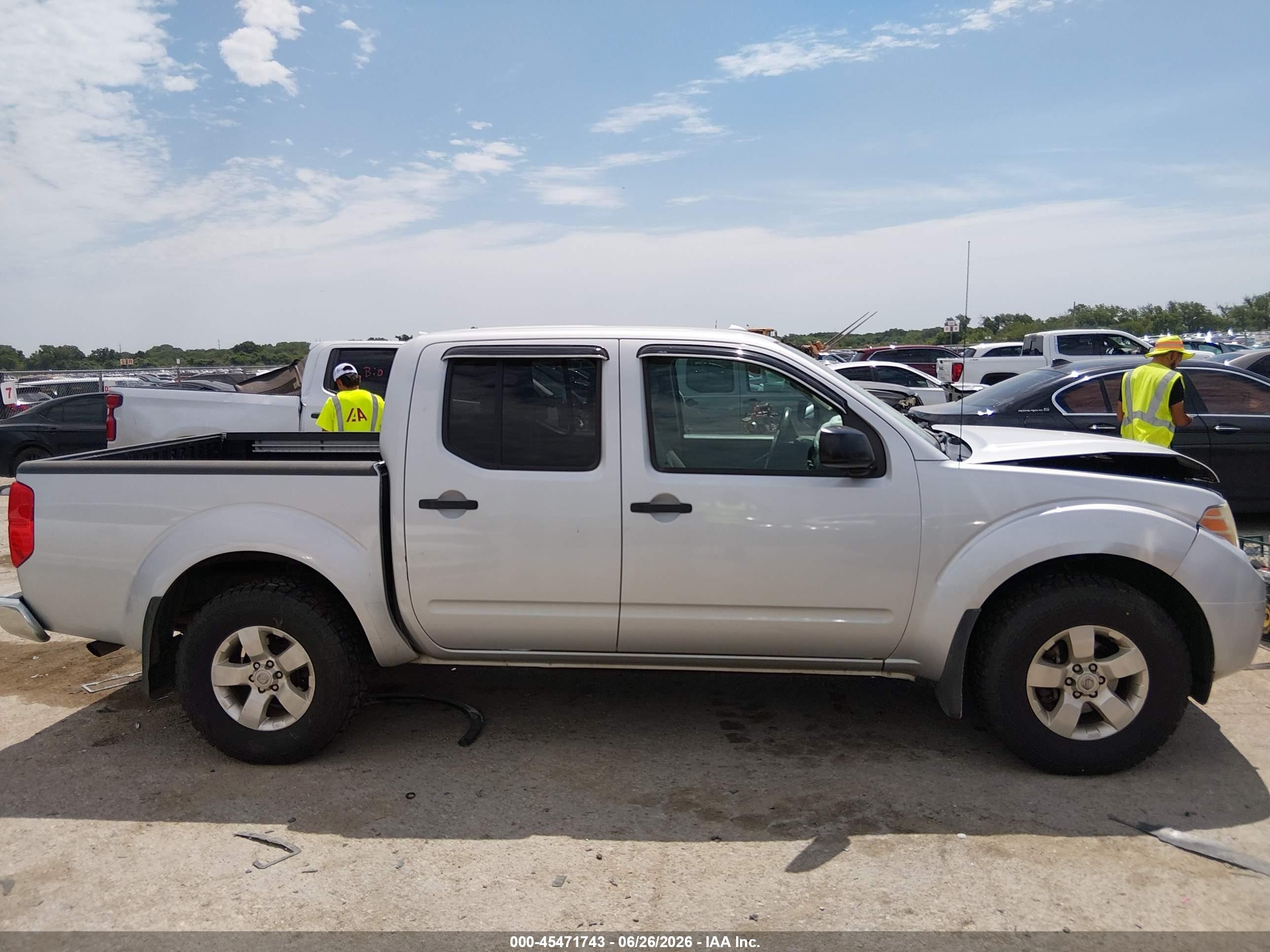 2012 Nissan Frontier Sv Silver vin: 1N6AD0EV9CC448959