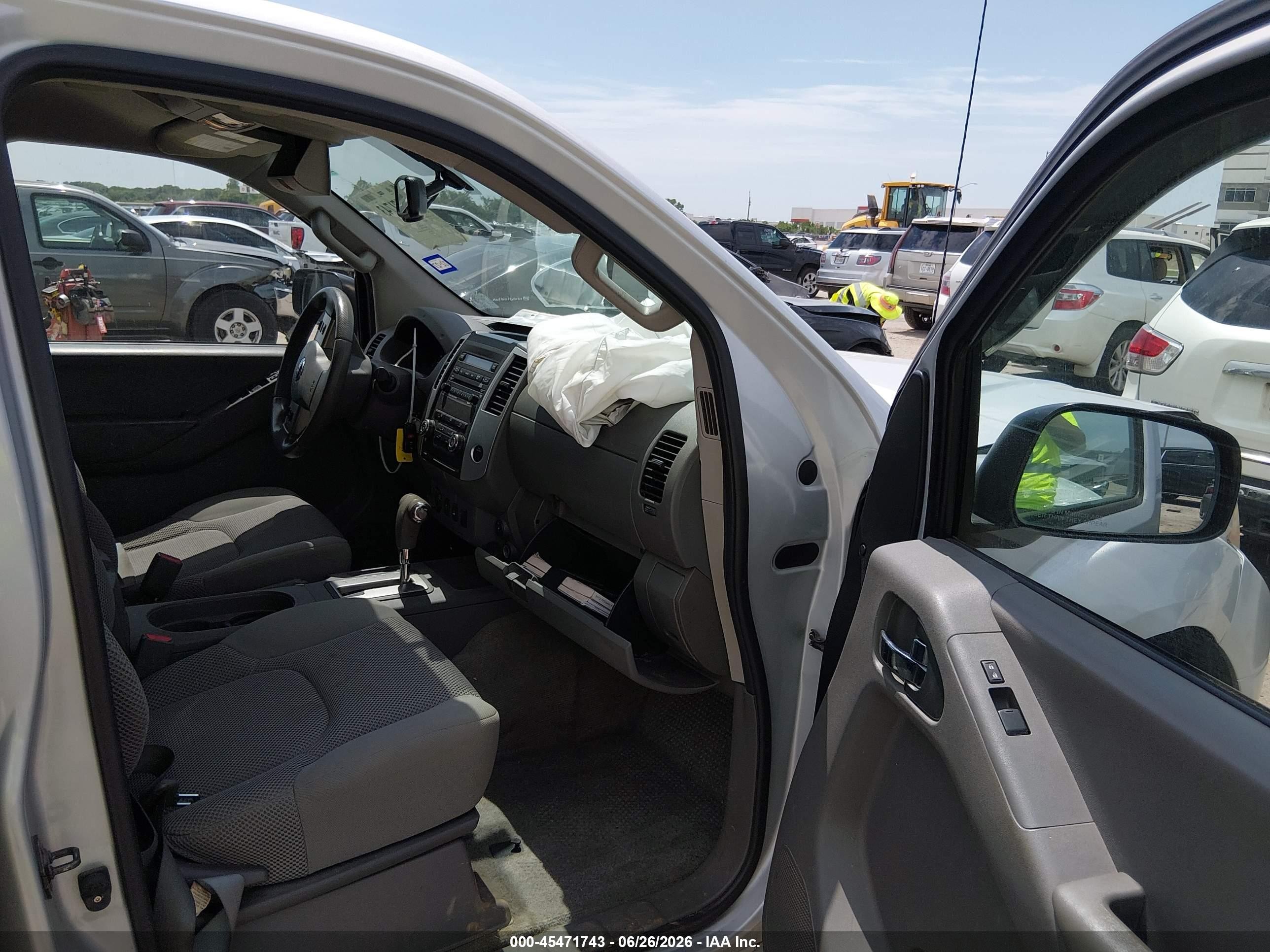 2012 Nissan Frontier Sv Silver vin: 1N6AD0EV9CC448959