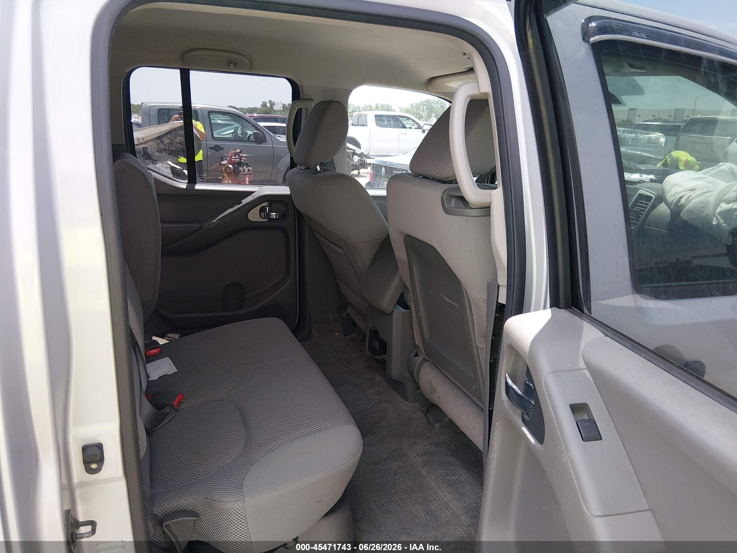 2012 Nissan Frontier Sv Silver vin: 1N6AD0EV9CC448959