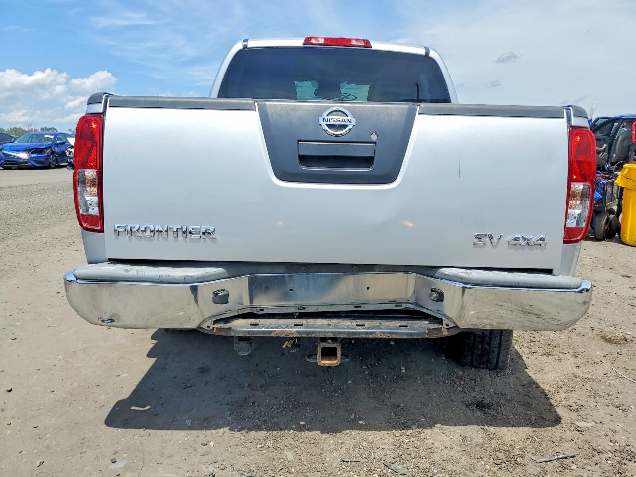 2012 Nissan Frontier S Серебряный vin: 1N6AD0EV9CC451960