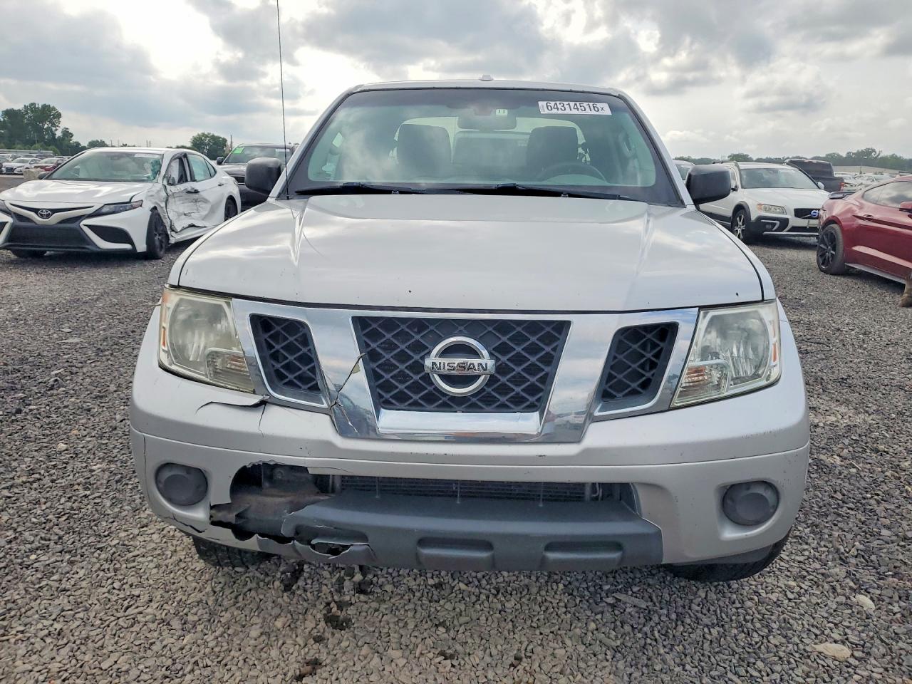 2012 Nissan Frontier S Silver vin: 1N6AD0EV9CC458441