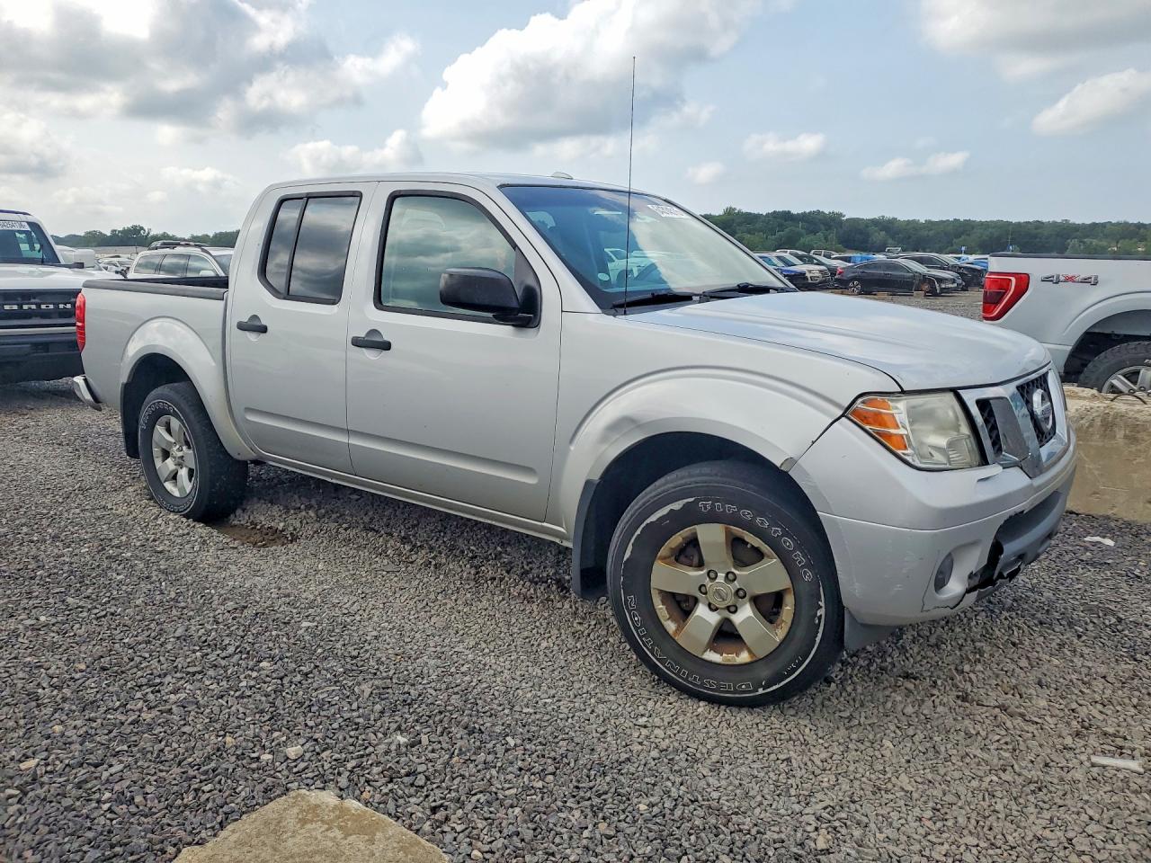 2012 Nissan Frontier S Silver vin: 1N6AD0EV9CC458441
