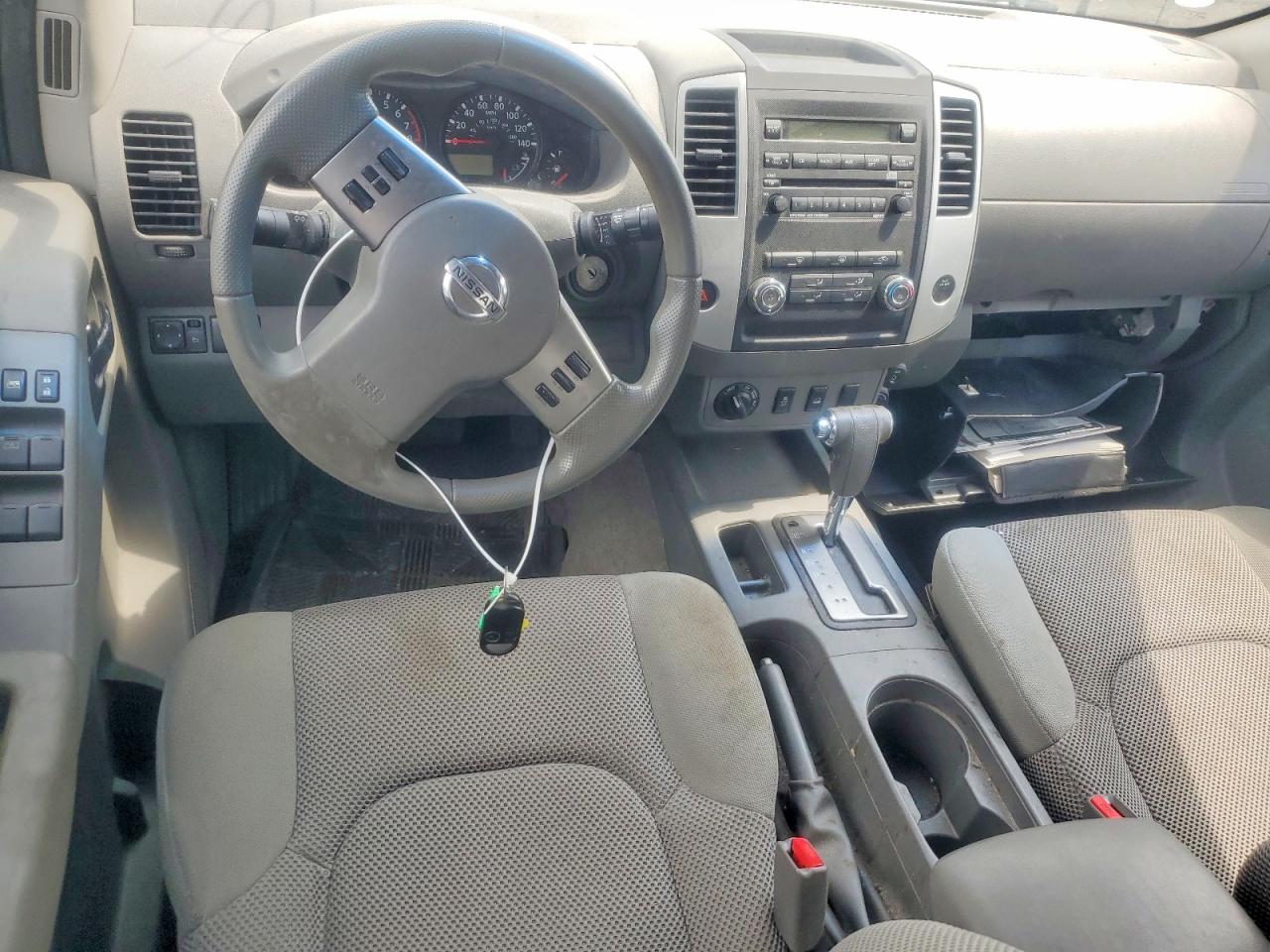 2012 Nissan Frontier S Silver vin: 1N6AD0EV9CC458441