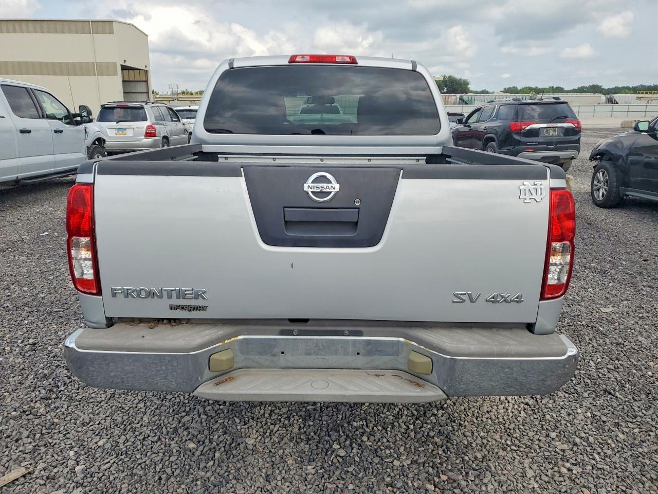 2012 Nissan Frontier S Silver vin: 1N6AD0EV9CC458441