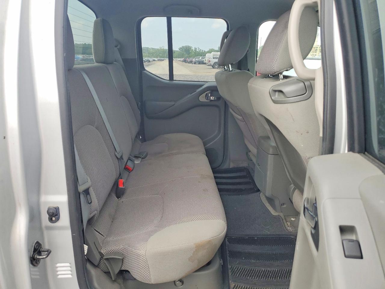 2012 Nissan Frontier S Silver vin: 1N6AD0EV9CC458441