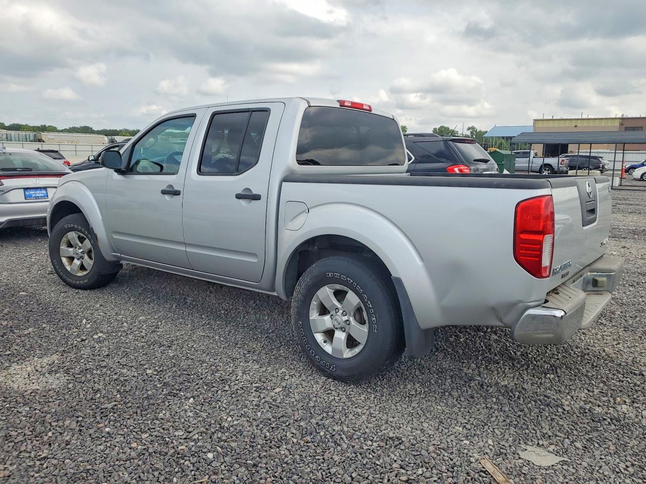2012 Nissan Frontier S Silver vin: 1N6AD0EV9CC458441