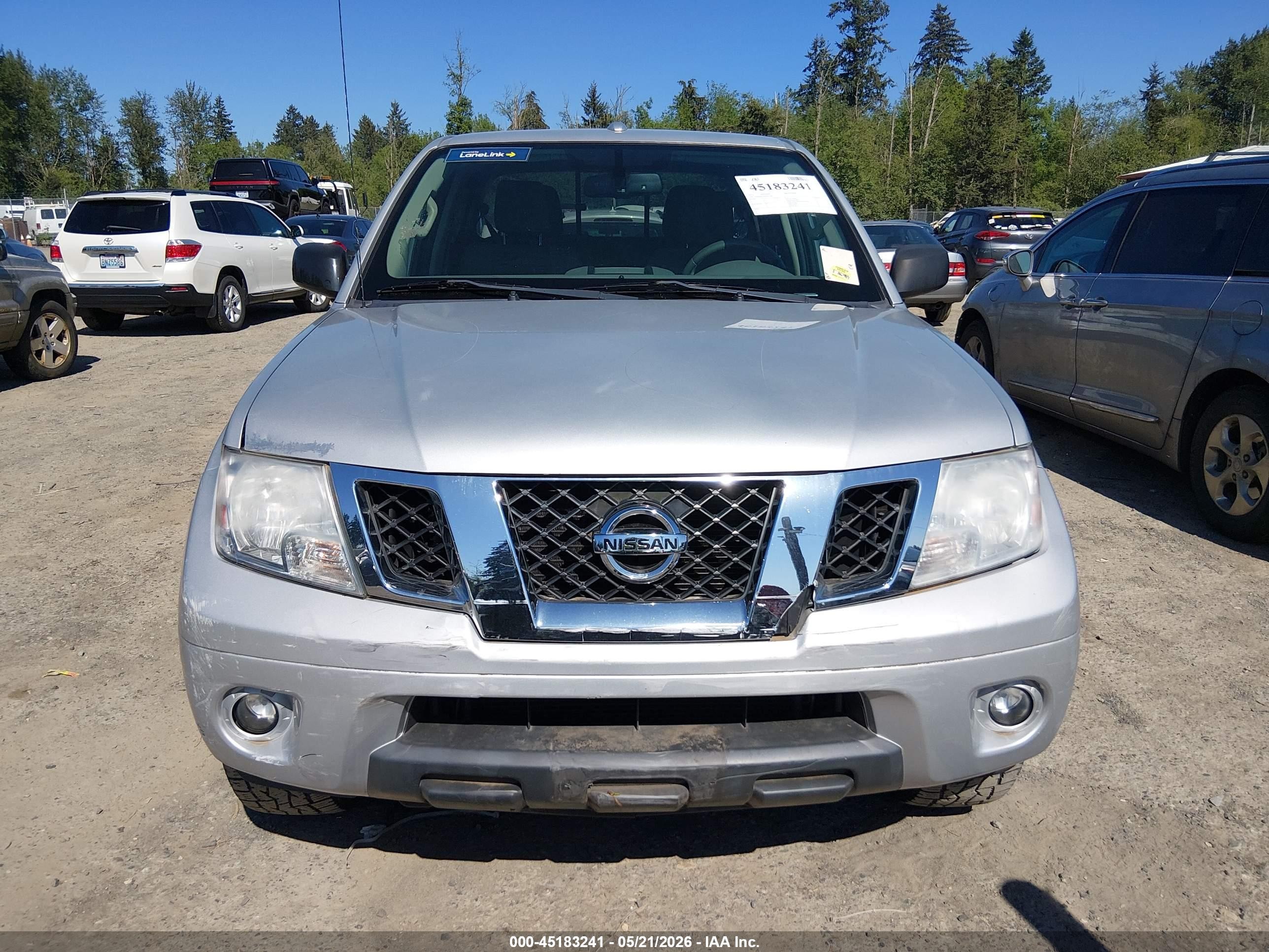 2013 Nissan Frontier Sv Silver vin: 1N6AD0EV9DN711182