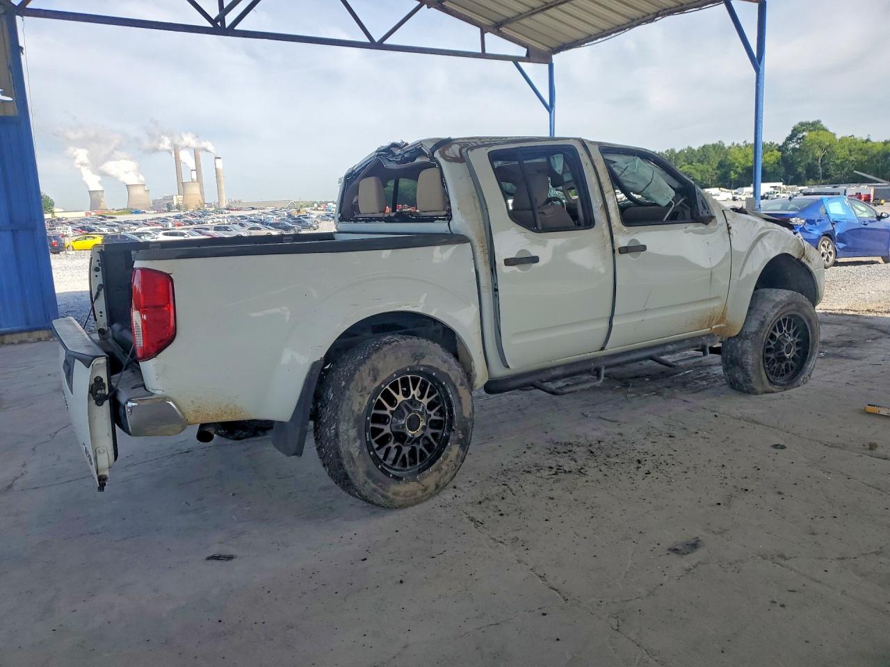 2013 Nissan Frontier S White vin: 1N6AD0EV9DN714843