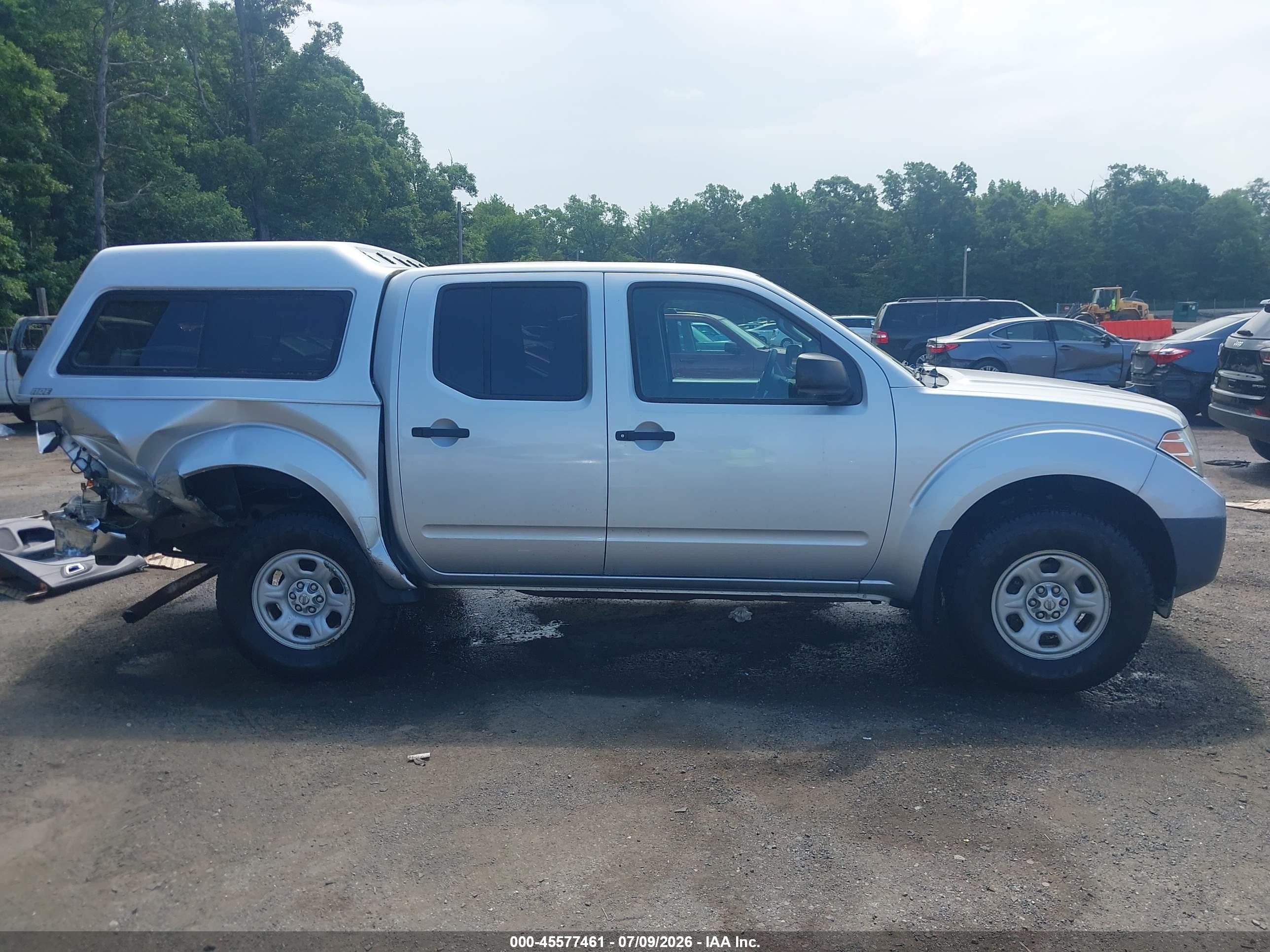 2013 Nissan Frontier S Silver vin: 1N6AD0EV9DN715443