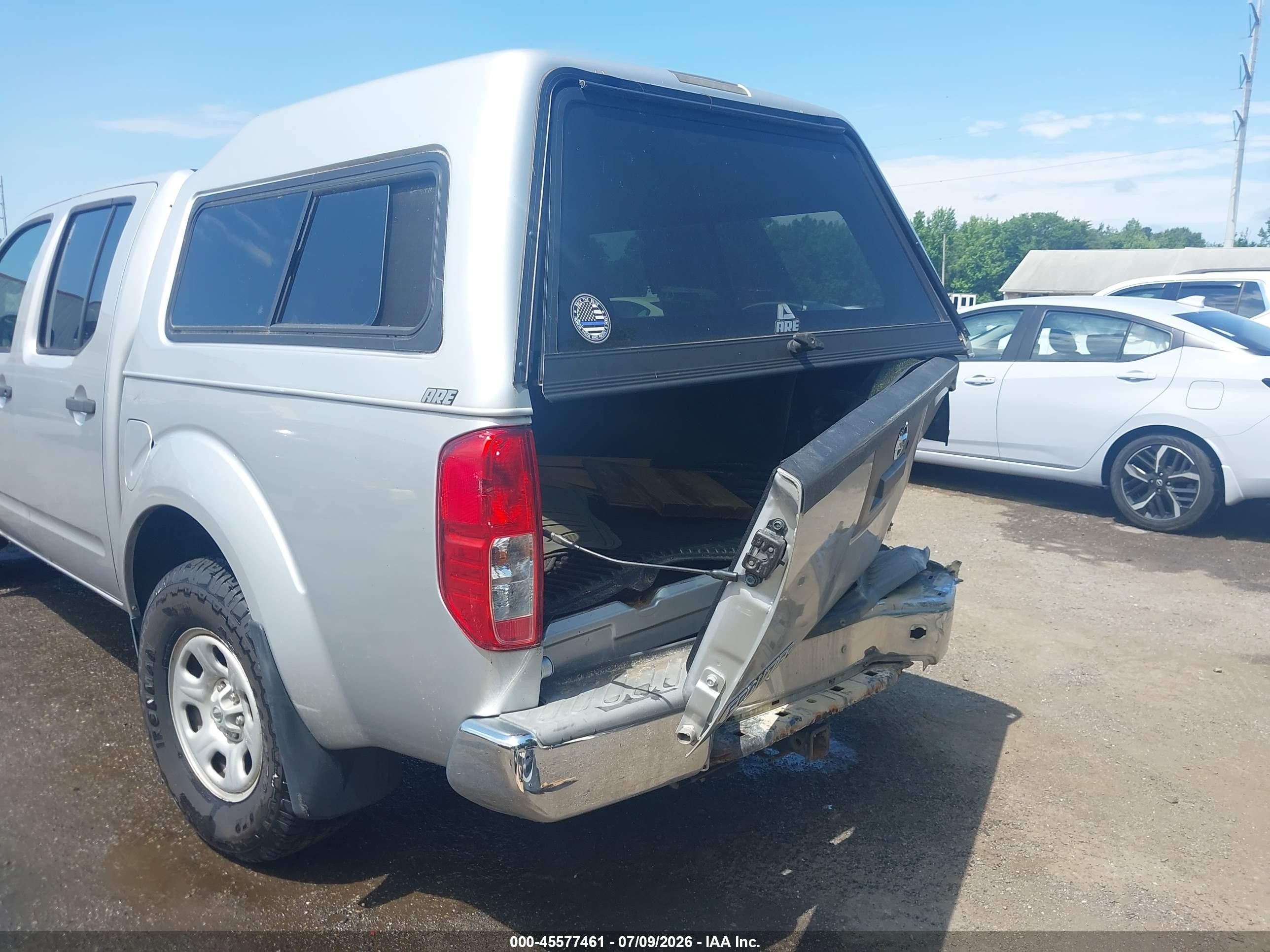 2013 Nissan Frontier S Silver vin: 1N6AD0EV9DN715443