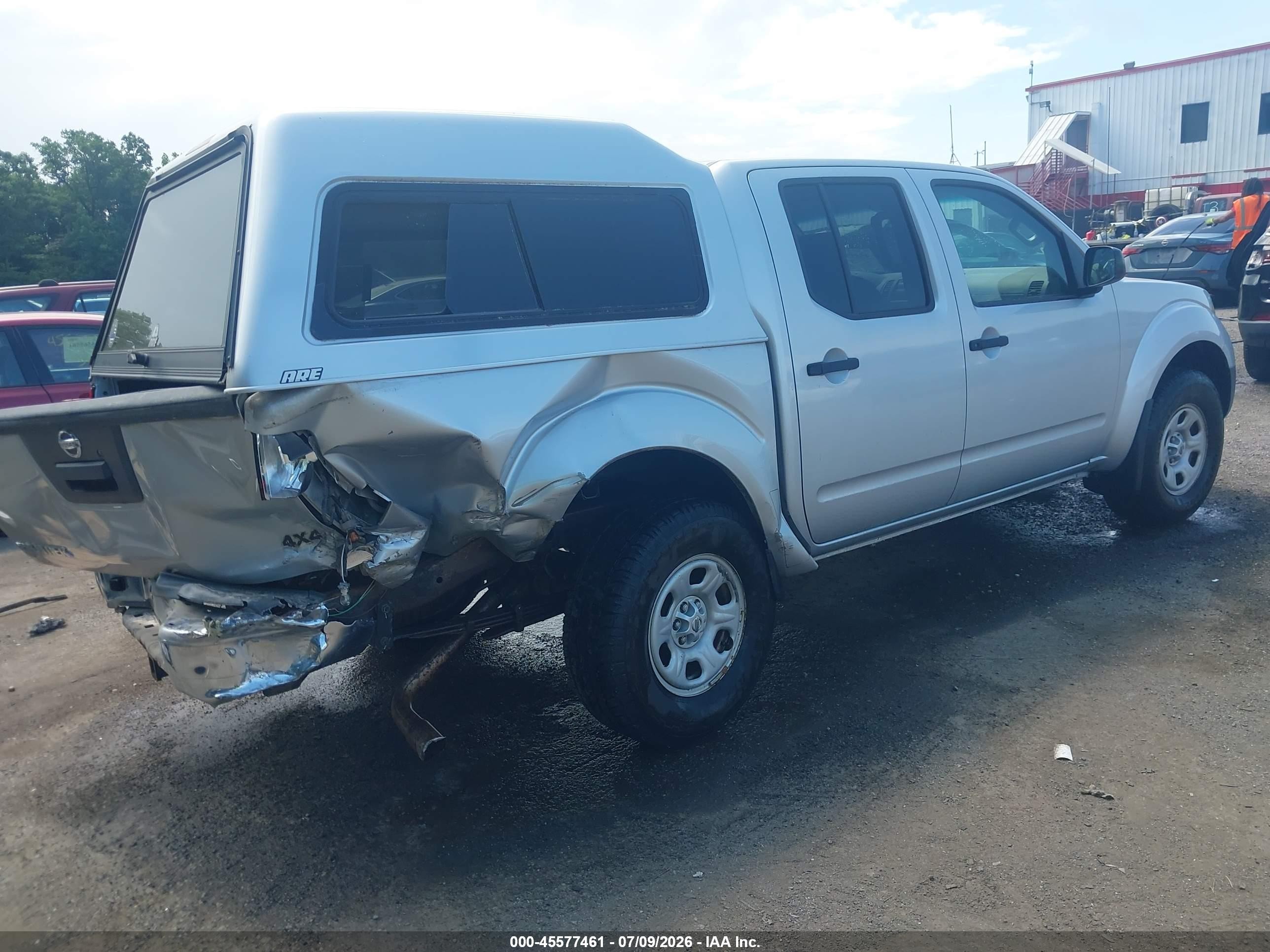 2013 Nissan Frontier S Silver vin: 1N6AD0EV9DN715443